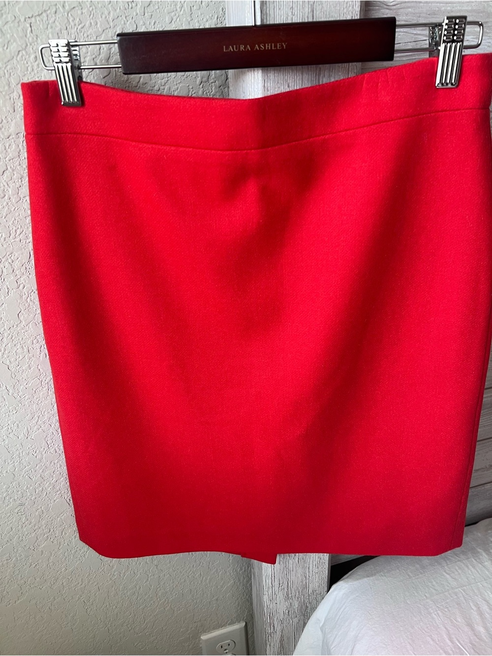 J. Crew Dark Orange Pencil  Skirt
